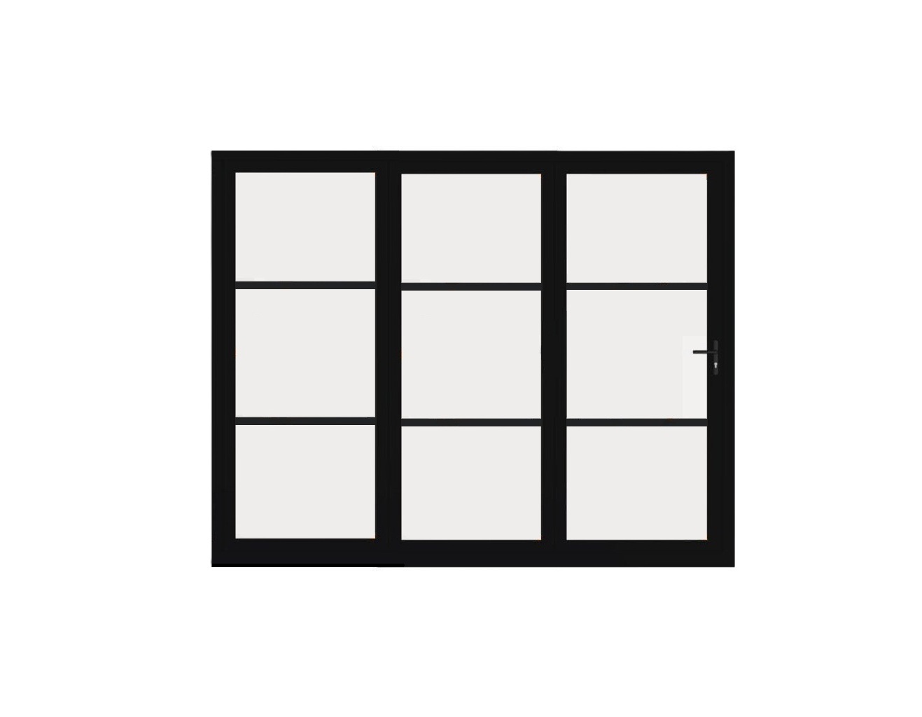 Bespoke 3 Panel Bifold (2 Astragal Bars)