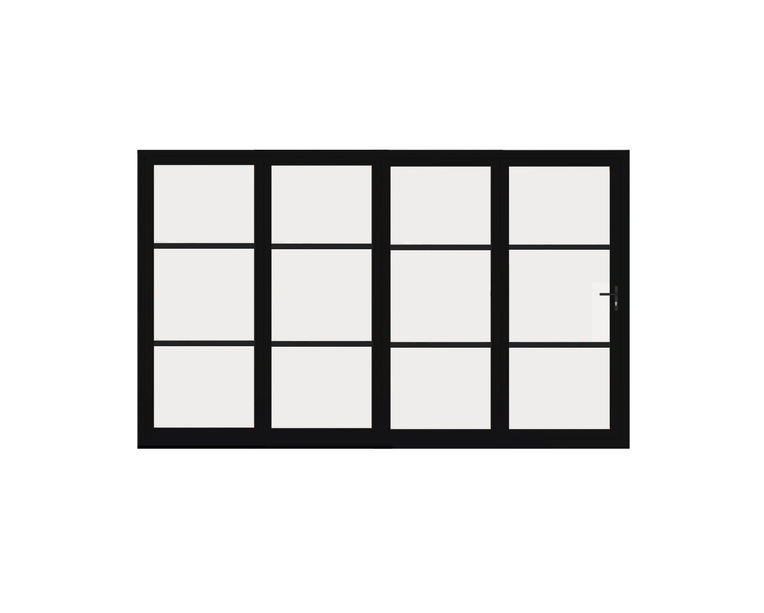 Bespoke 4 Panel Bifold (2 Astragal Bars)