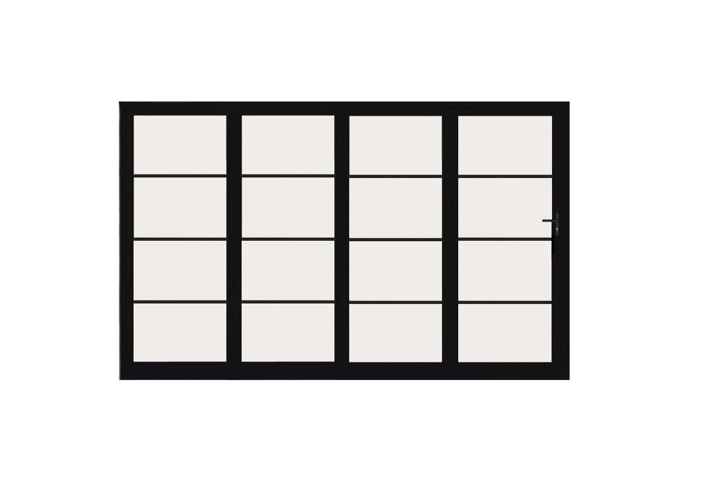 Bespoke 4 Panel Bifold (3 Astragal Bars)