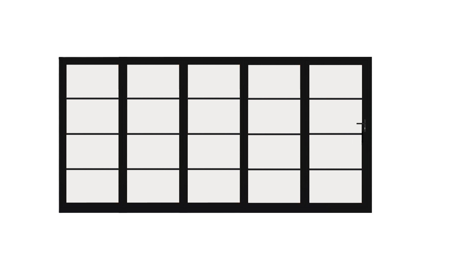 Bespoke 5 Panel Bifold (3 Astragal Bars)