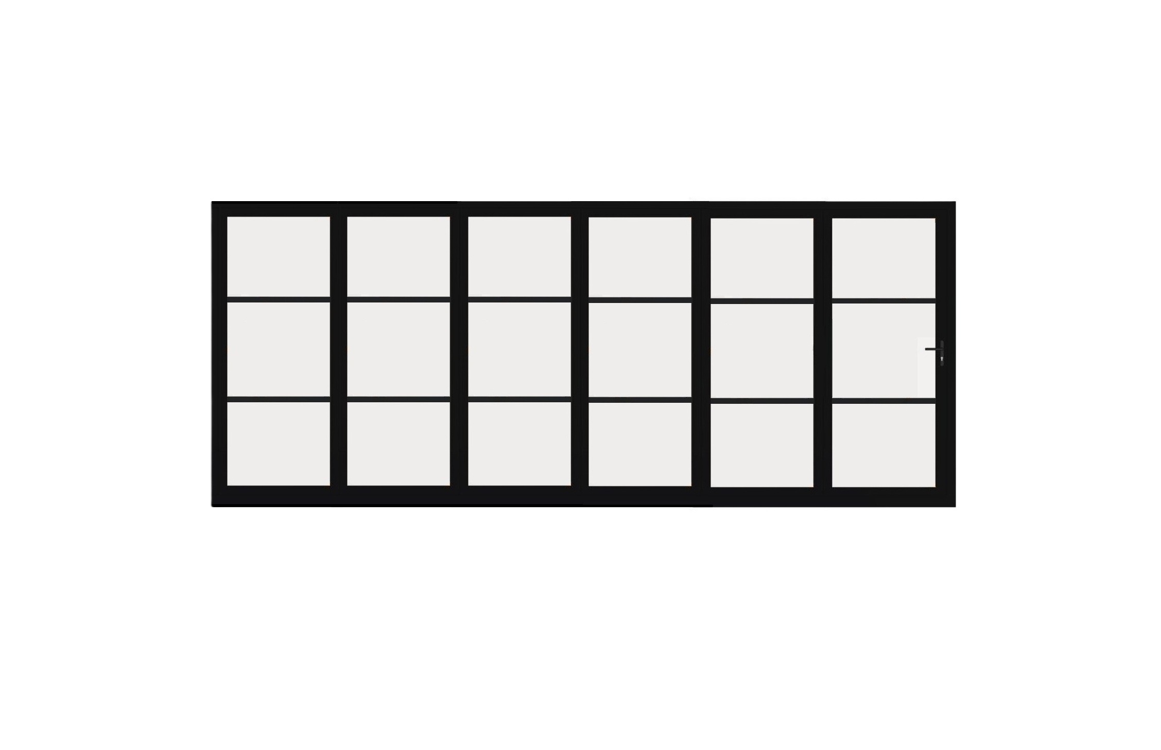 Bespoke 6 Panel Bifold (2 Astragal Bars)